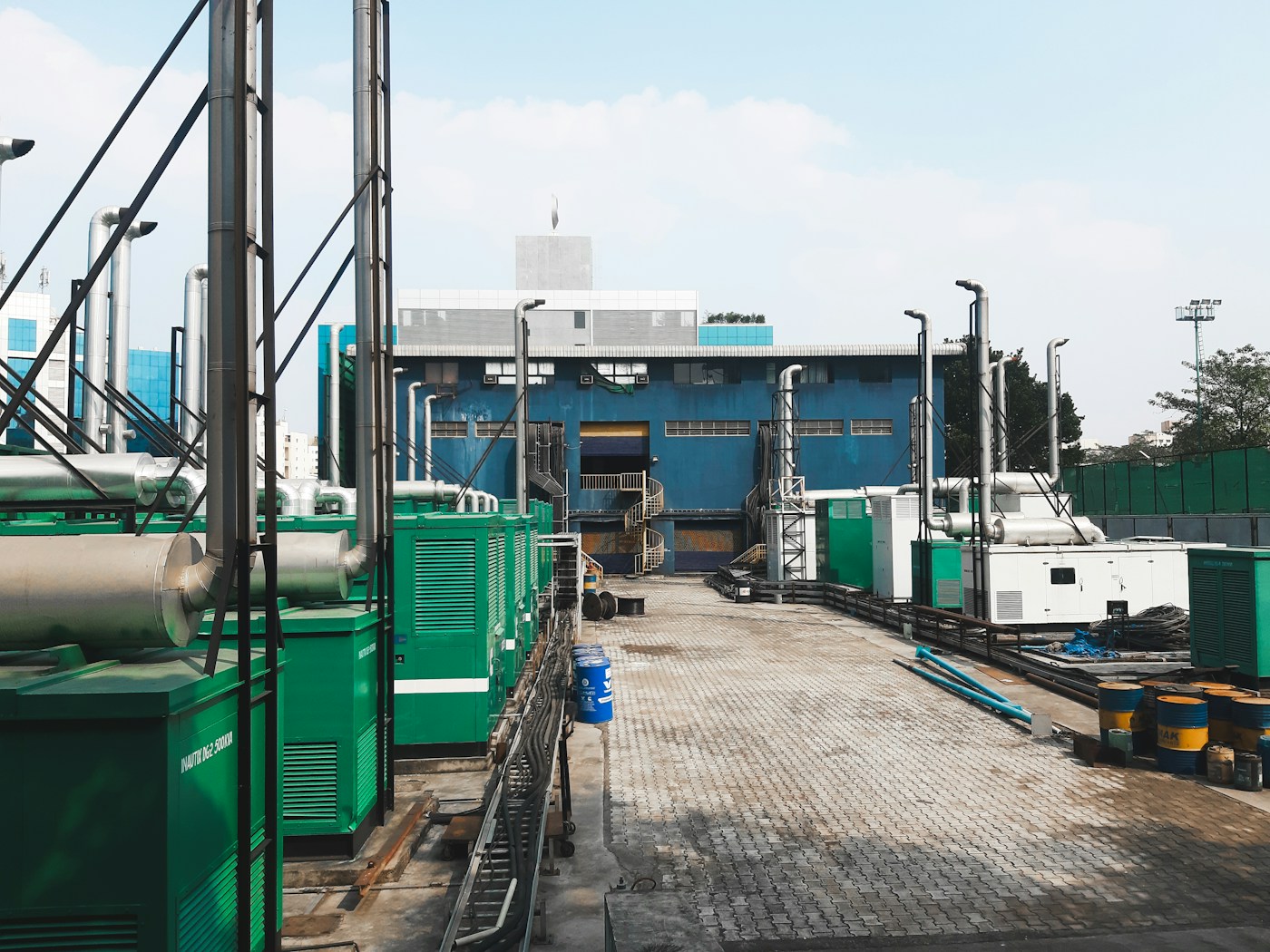 Máy phát điện trong hệ thống thiết bị công nghiệp